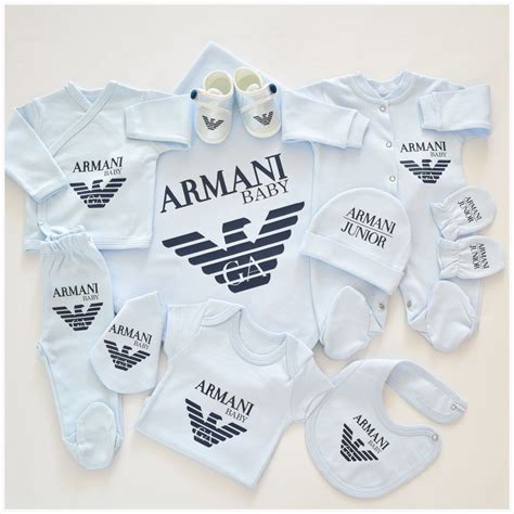 fake armani baby clothes|armani newborn baby clothes.